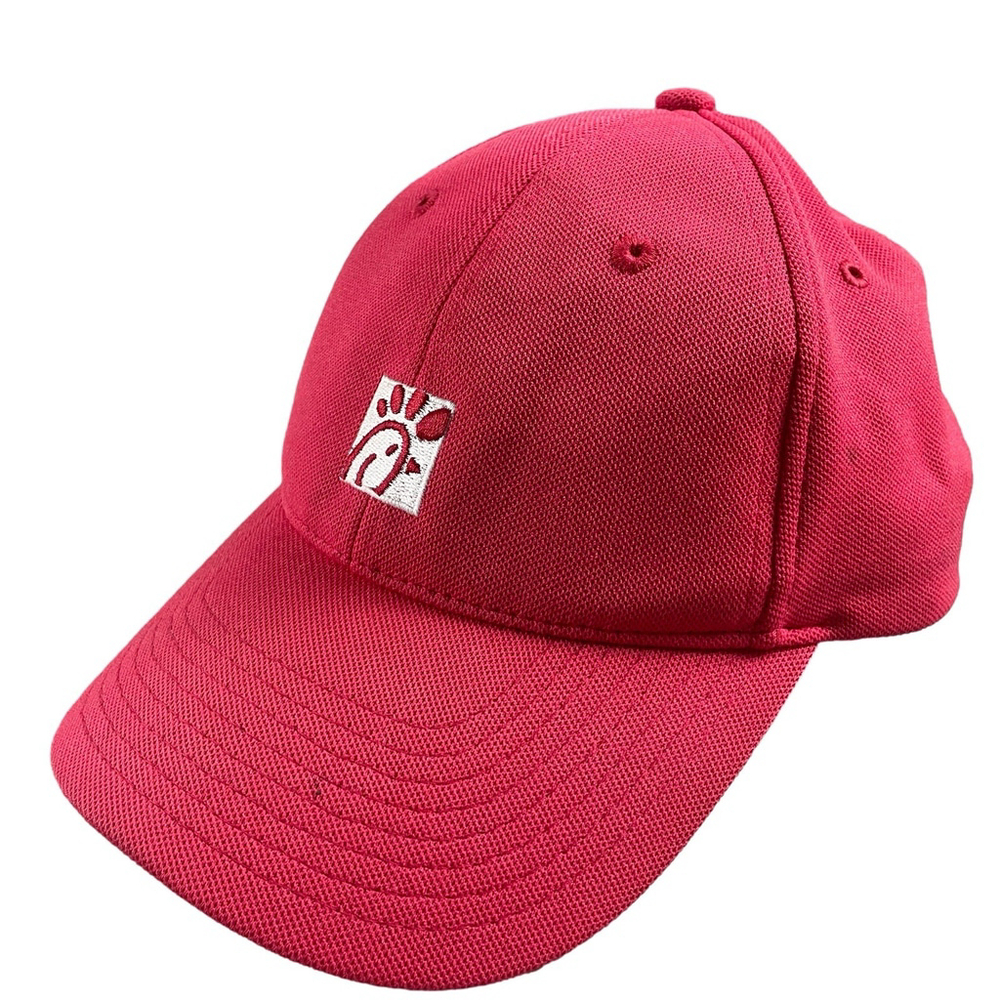 Chick-fil-A OOBE Team Style Red Adjustable Baseball Cap One Size Hat